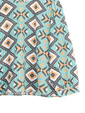 GEOMETRIC COLORFUL BLOUSE BT876
