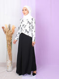 ZEBRA PATTERN BLOUSE SHIRT BT892