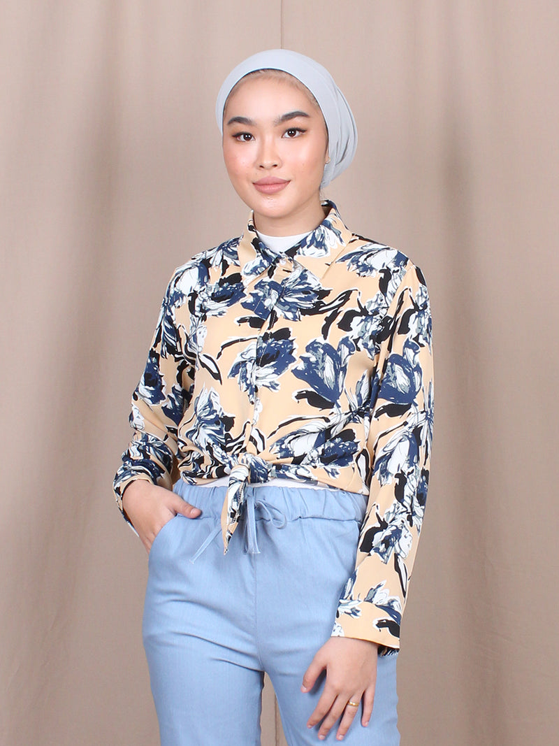 BOTANICAL BLOUSE SHIRT BT829