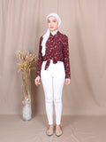 CUTESY FLOWER BLOUSE SHIRT BT679