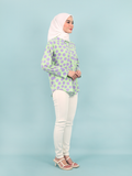 POLKA DOT BLOUSE SHIRT CT266