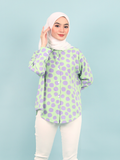 POLKA DOT BLOUSE SHIRT CT266