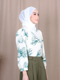 TROPICAL PRINT BLOUSE BT814