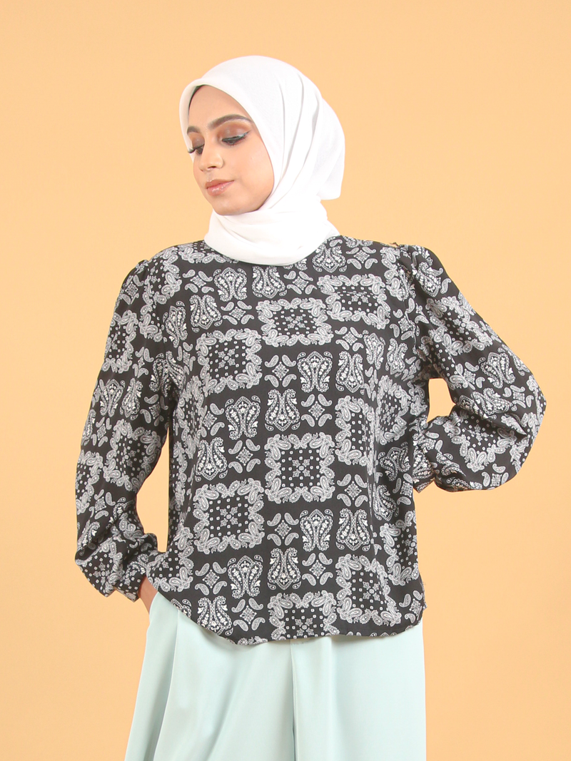 PAISLEY BLOUSE CT229