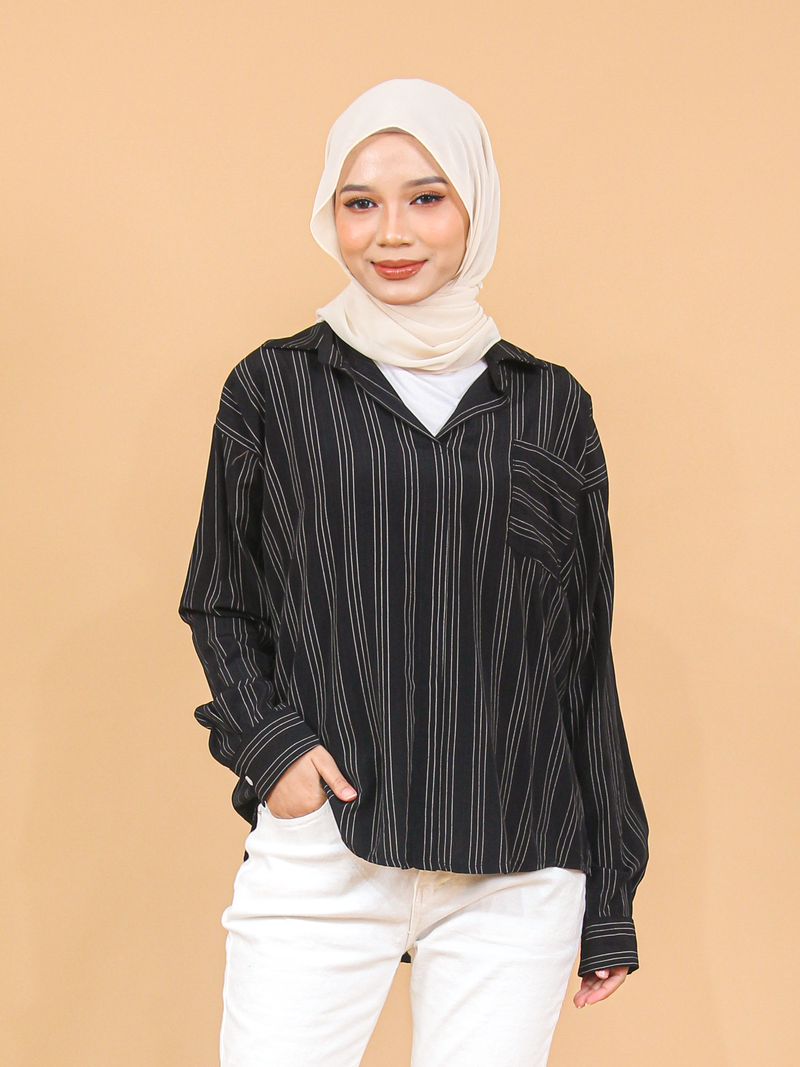 STRIPE CASUAL SHIRT CT216
