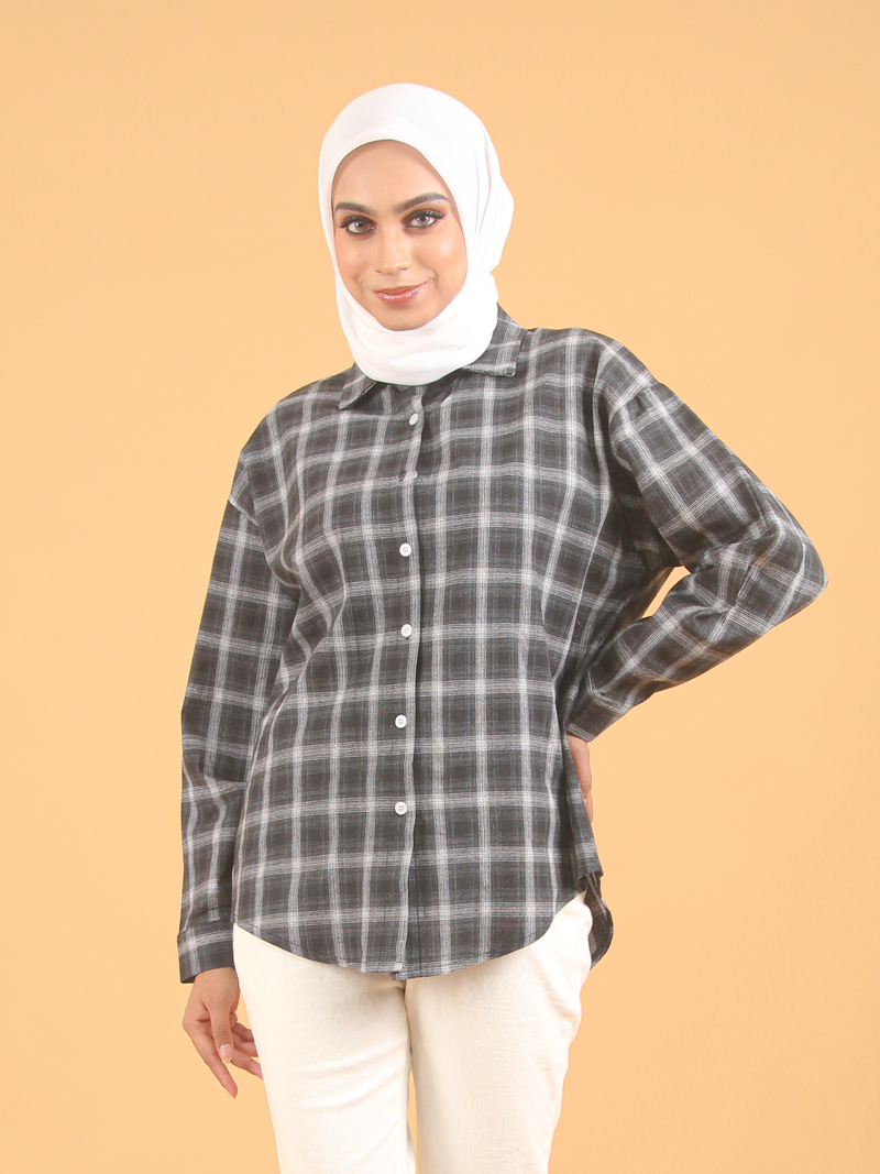 GRID CHECKERED SHIRT CT236