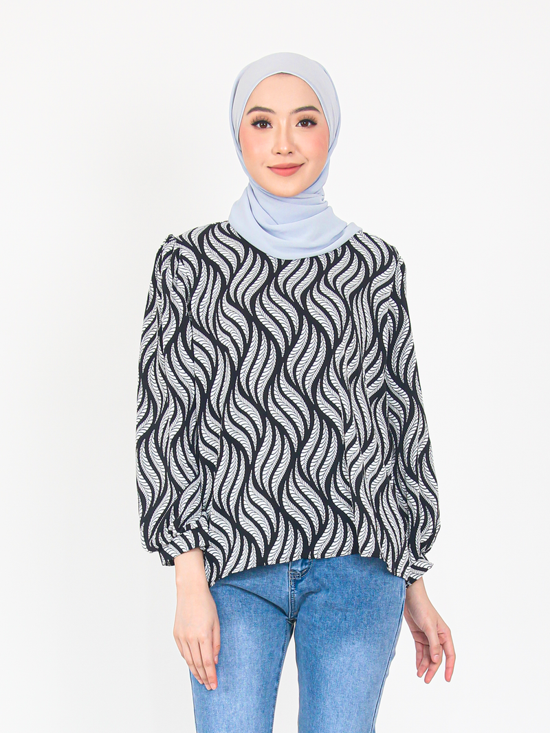 SEAMLESS PATTERN BLOUSE CT174