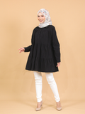 COTTON RUFFLE TUNIC CT212