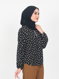 STROKE PATTERN BLOUSE CT195