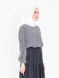 GLEN PATTERN BLOUSE CT166