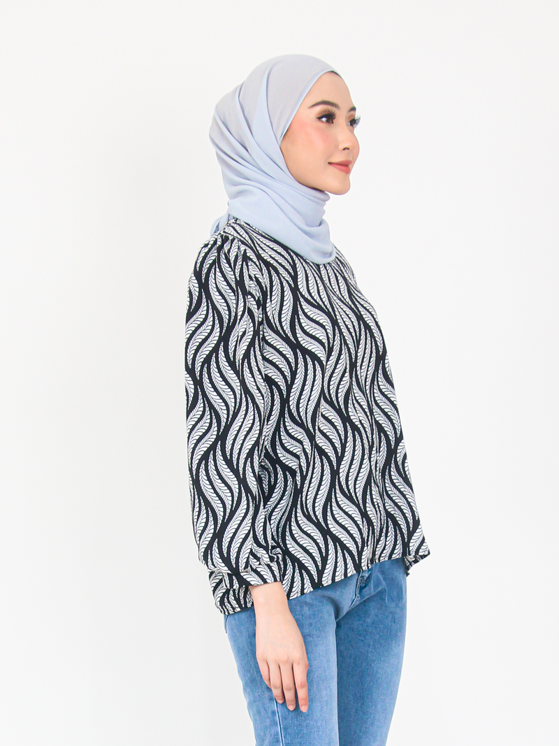 SEAMLESS PATTERN BLOUSE CT174