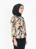 PAISLEY FLORAL BLOUSE CT169