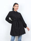 COTTON TIE DETAIL TUNIC CT158