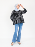 STRIPE FASHION BLOUSE CT176