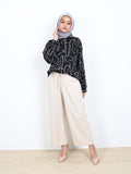 HIGH WAIST COTTON TROUSERS BP116