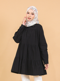 COTTON RUFFLE TUNIC CT212