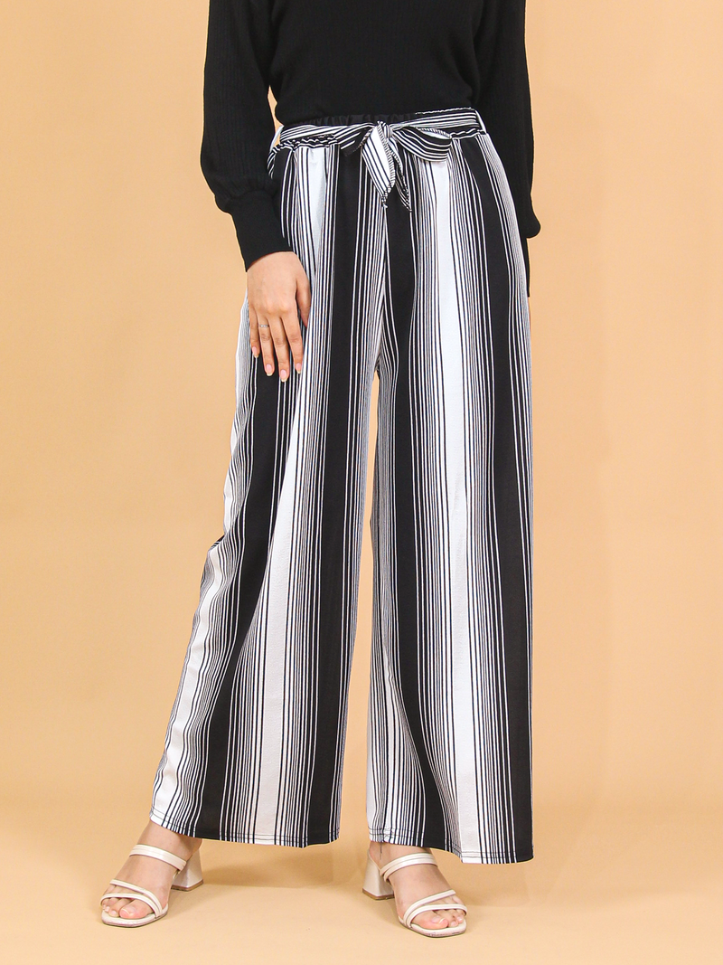 BARCODE STRIPE PALAZZO BP124