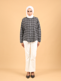 CHECKERED COTTON SHIRT CT234