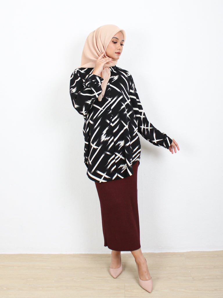 LOOSE EVELYN BLOUSE SHIRT CT148