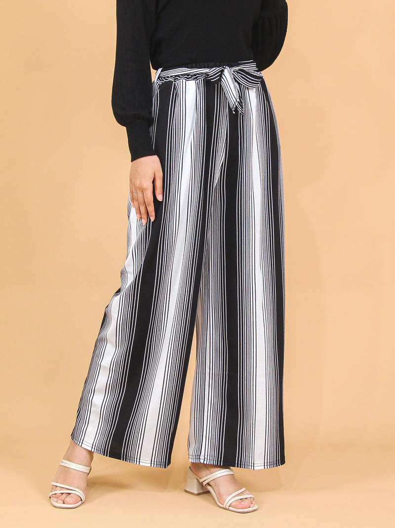 BARCODE STRIPE PALAZZO BP124