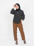 STROKE PATTERN BLOUSE CT195