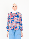 PAISLEY FLORAL BLOUSE CT169