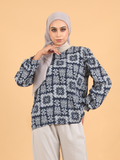 PAISLEY PUFF BLOUSE CT233