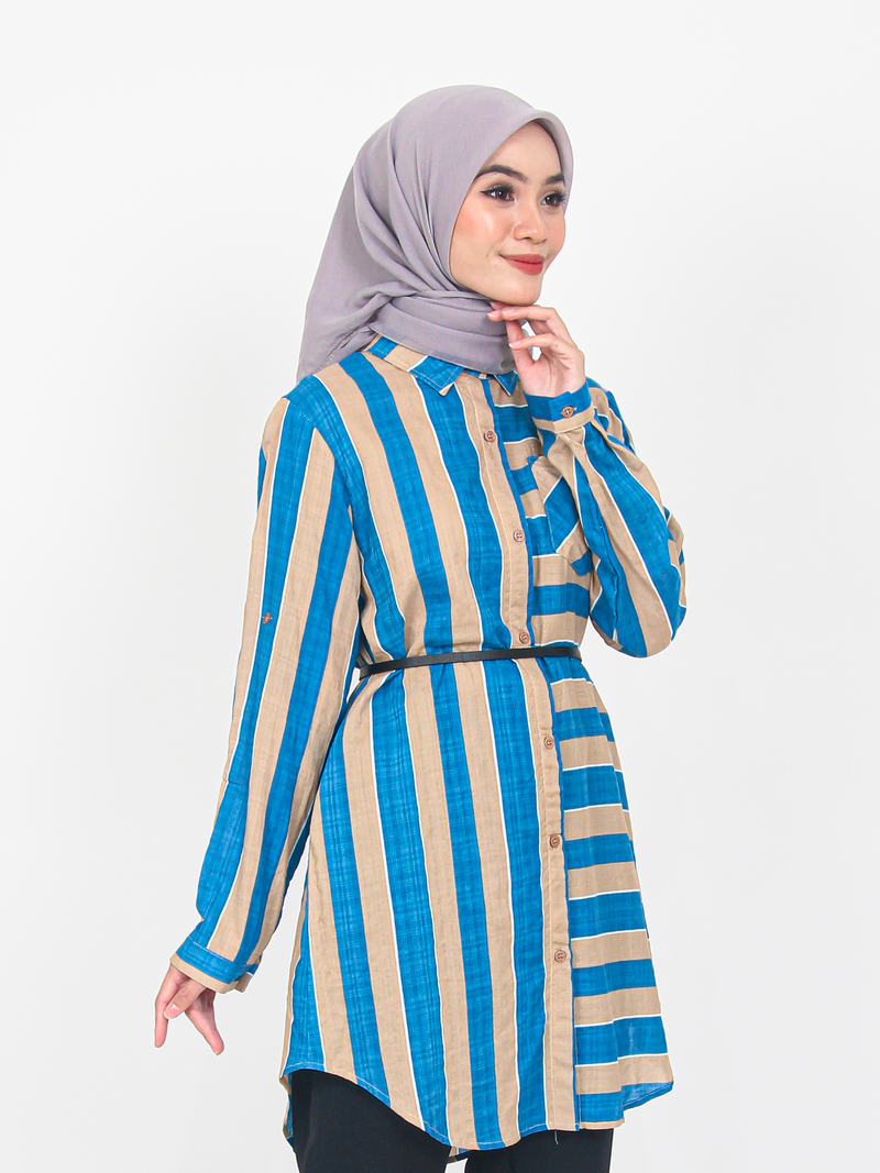 BOLD STRIPE TUNIC CT199