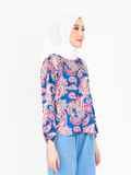 PAISLEY FLORAL BLOUSE CT169