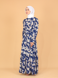 SEAMLESS TIE LONG DRESS BD328