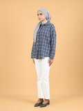 CHECKERED COTTON SHIRT CT234