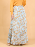 TROPICAL PLEATED SKIRT BS57