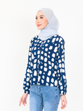 BLOB PRINTED BLOUSE CT170