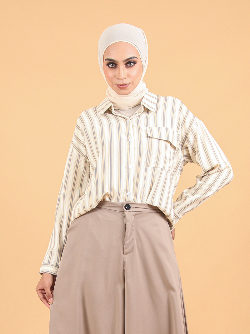 TRENDY STRIPE SHIRT CT221