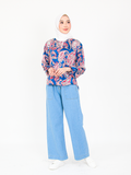 PAISLEY FLORAL BLOUSE CT169