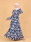 SEAMLESS TIE LONG DRESS BD328