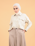 TRENDY STRIPE SHIRT CT221