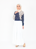 STRIPE KNITTED CROP TOP CT171