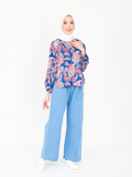 PAISLEY FLORAL BLOUSE CT169