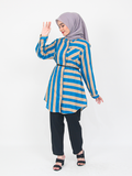 BOLD STRIPE TUNIC CT199