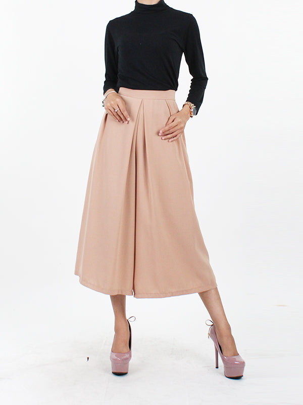 COTTON CHIFFON WIDE PLAIN PALAZZO BP026