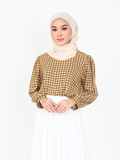 GLEN PATTERN BLOUSE CT166