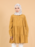 COTTON RUFFLE TUNIC CT212
