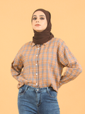 CHECKERED COTTON SHIRT CT234