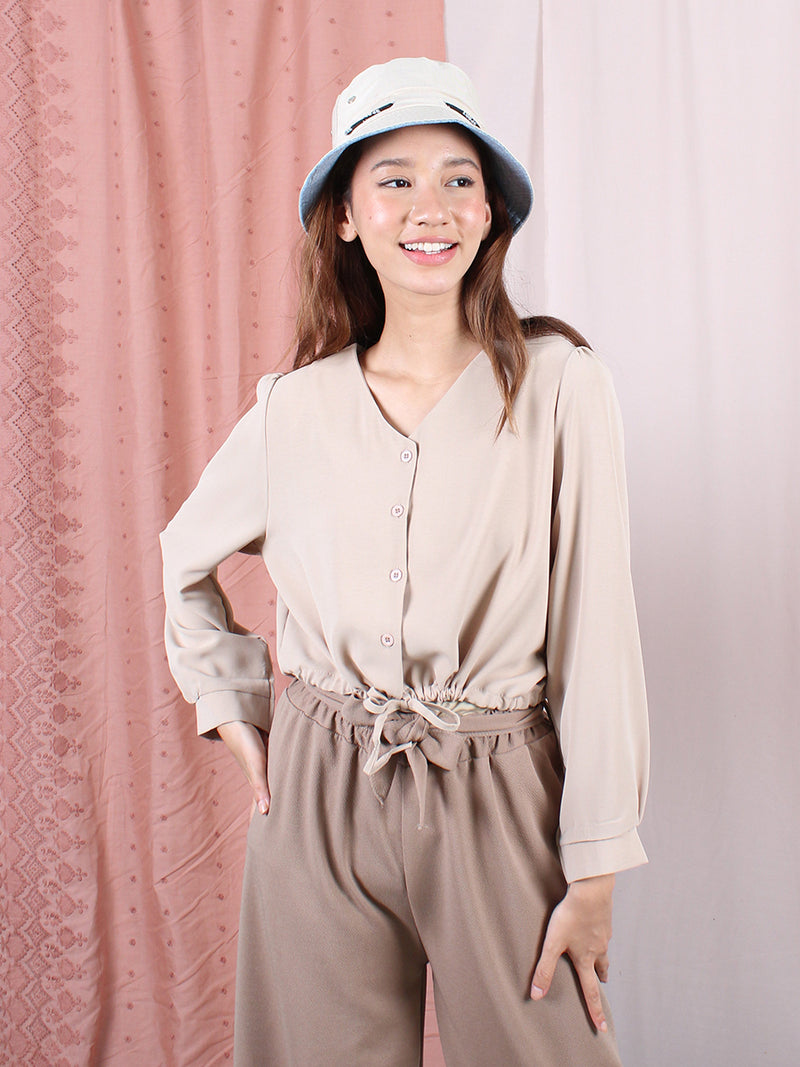 FRONT KNOT CROP TOP CT130