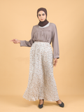 SQUARE NECK PLEAT BLOUSE CT227