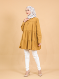 COTTON RUFFLE TUNIC CT212