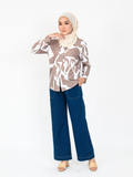 COTTON VECTOR BLOUSE SHIRT CT181