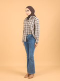 GRID CHECKERED SHIRT CT236