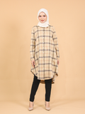 GRID COTTON TUNIC CT209